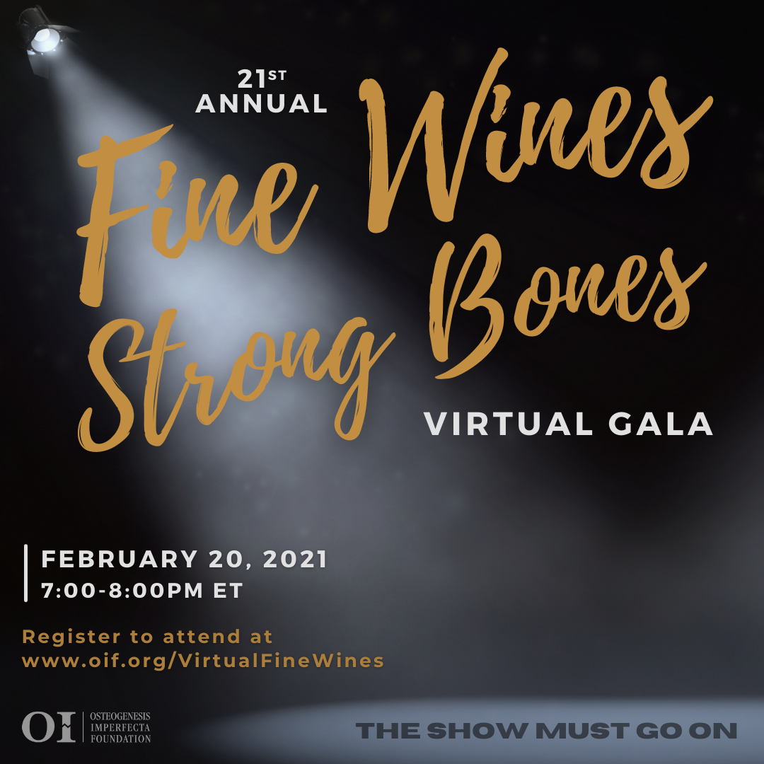 Please join us for the 21st annual Fine Wines Strong Bones Gala!