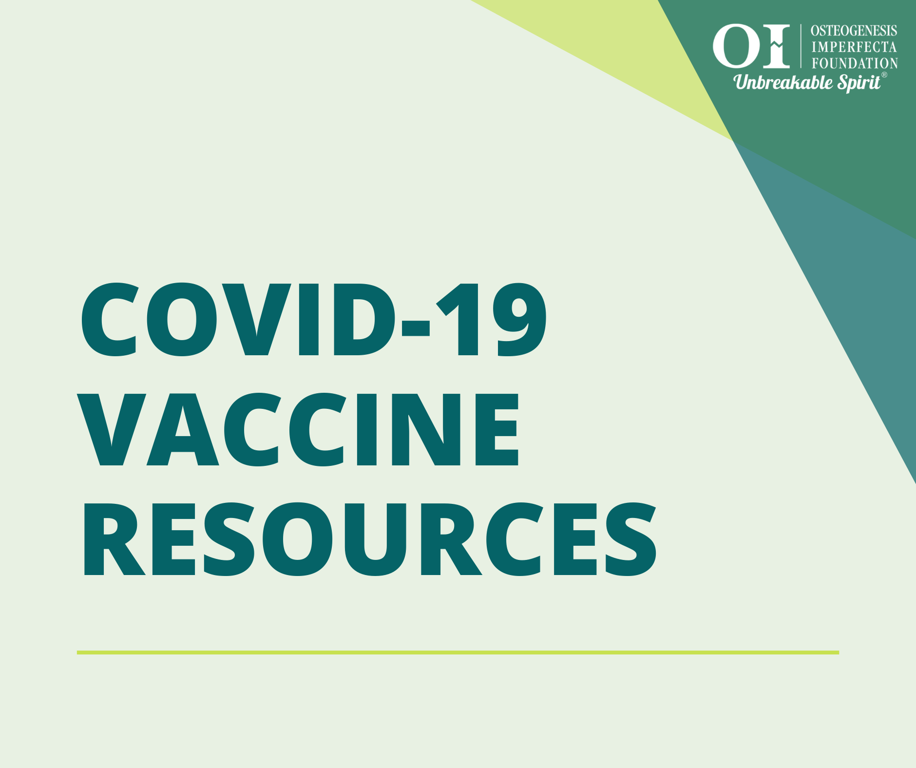 COVID-19 Vaccine Resources