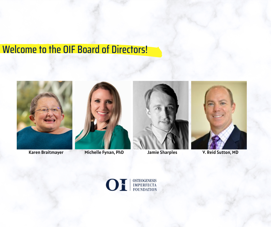 Welcome to the OIF Board of Directors!